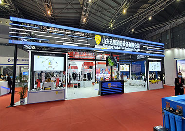 山东迅凯携旗下产品参加上海国际消防展。
